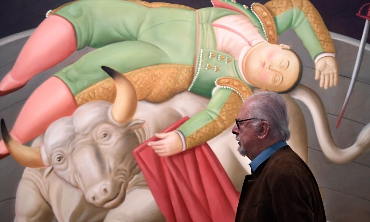 pintura del artista Fernando Botero