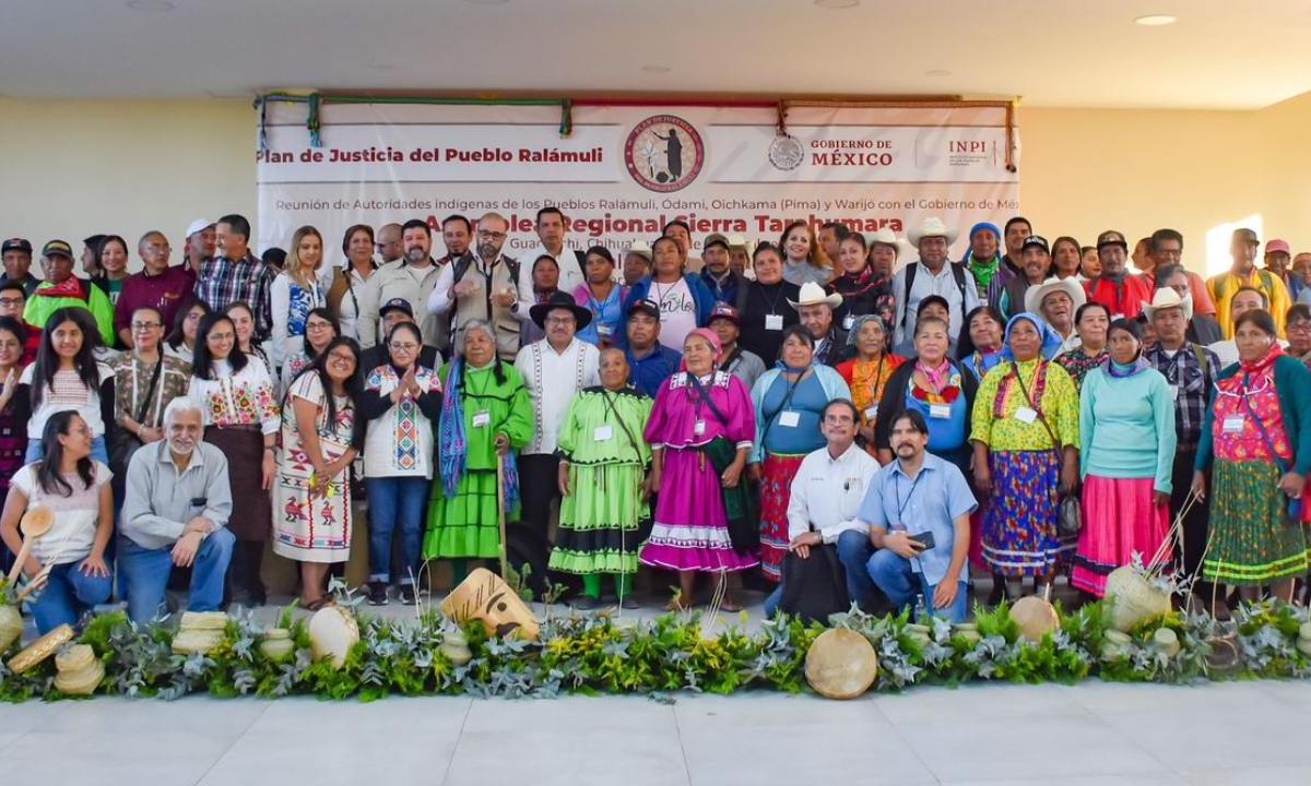 Los pueblos de la Sierra Tarahumara de Chihuahua hoy tienen atención especial y prioritaria a través del Plan de Justicia