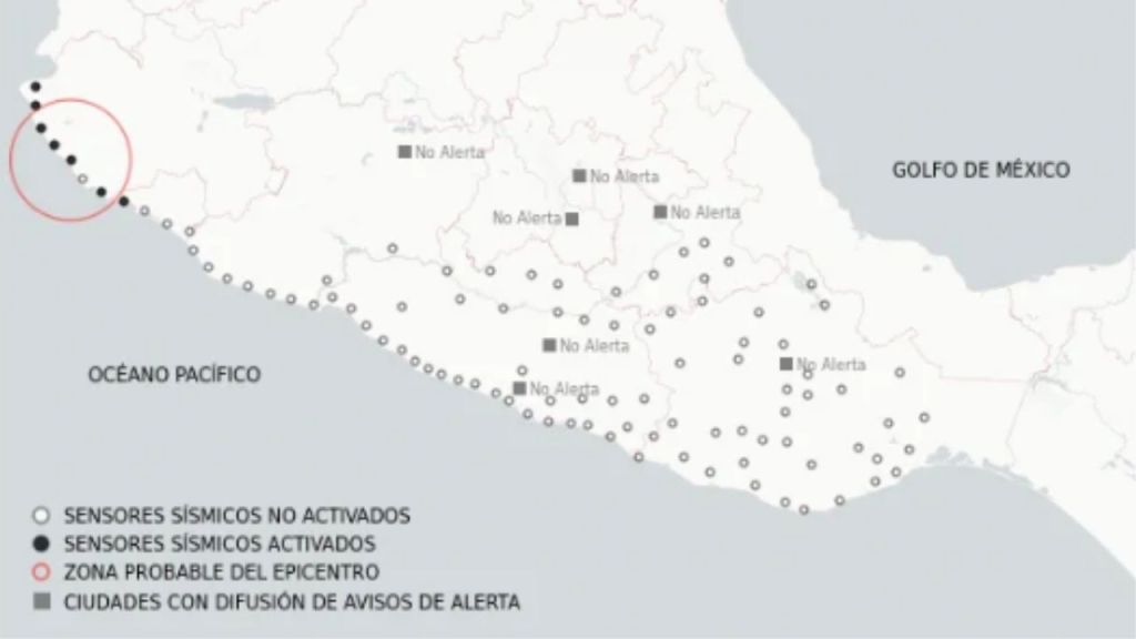 ¿Cuántos sismos se han registrado este año en México?. Noticias en tiempo real