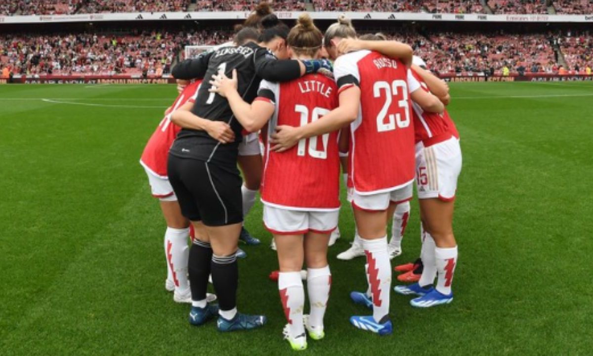 Foto:Twitter/@ArsenalWFC|¡Increíble! La Superliga Femenina de Inglaterra impone nuevo récord de asistencia