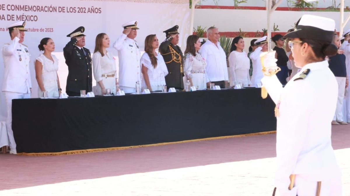 Atenea Gómez reconoce la labor de la Armada de México en el fortalecimiento de la seguridad