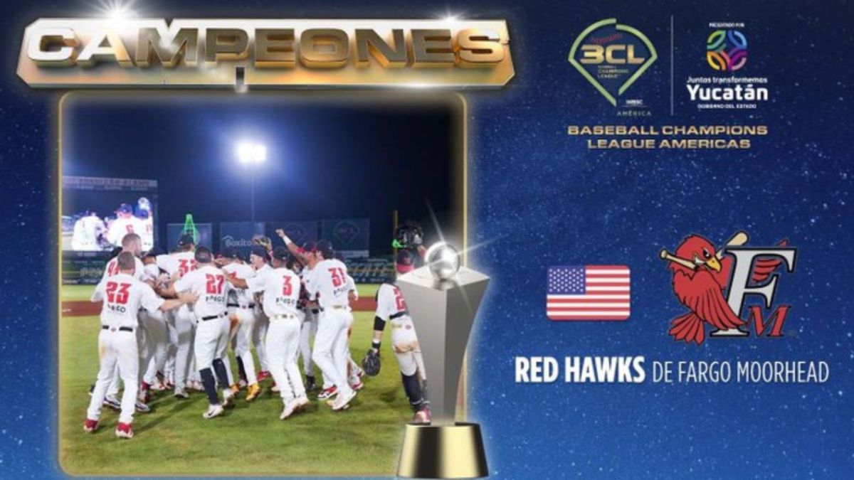 Redhawks conquistan el primer Baseball Champions League en Mérida