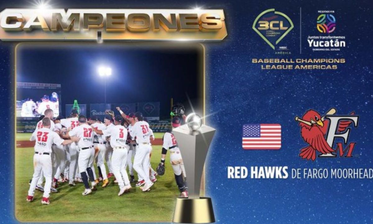 Redhawks conquistan el primer Baseball Champions League en Mérida