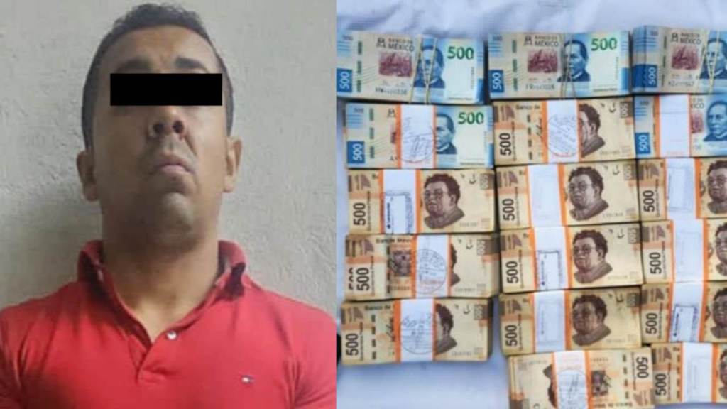 Policías detuvieron a un hombre por una infracción en la alcaldía Miguel Hidalgo; sin embargo, se le encontró más de un millón de pesos
