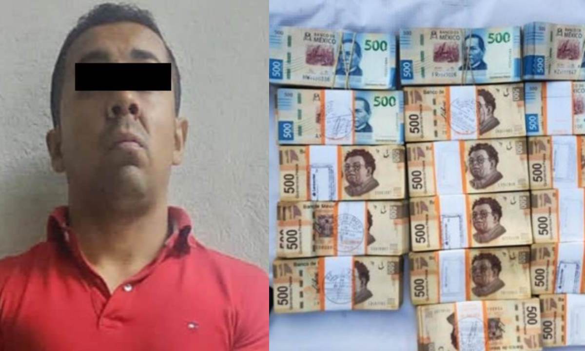 Policías detuvieron a un hombre por una infracción en la alcaldía Miguel Hidalgo; sin embargo, se le encontró más de un millón de pesos