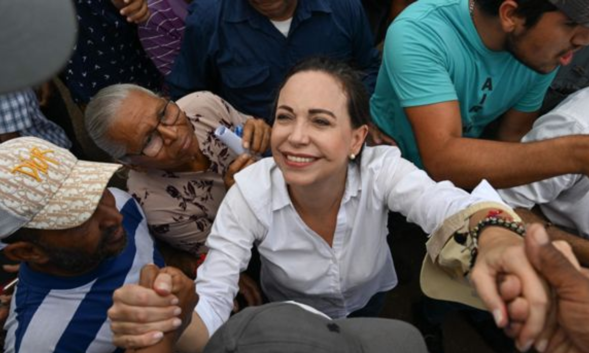 Proclaman en Venezuela a candidata opositora María Corina Machado