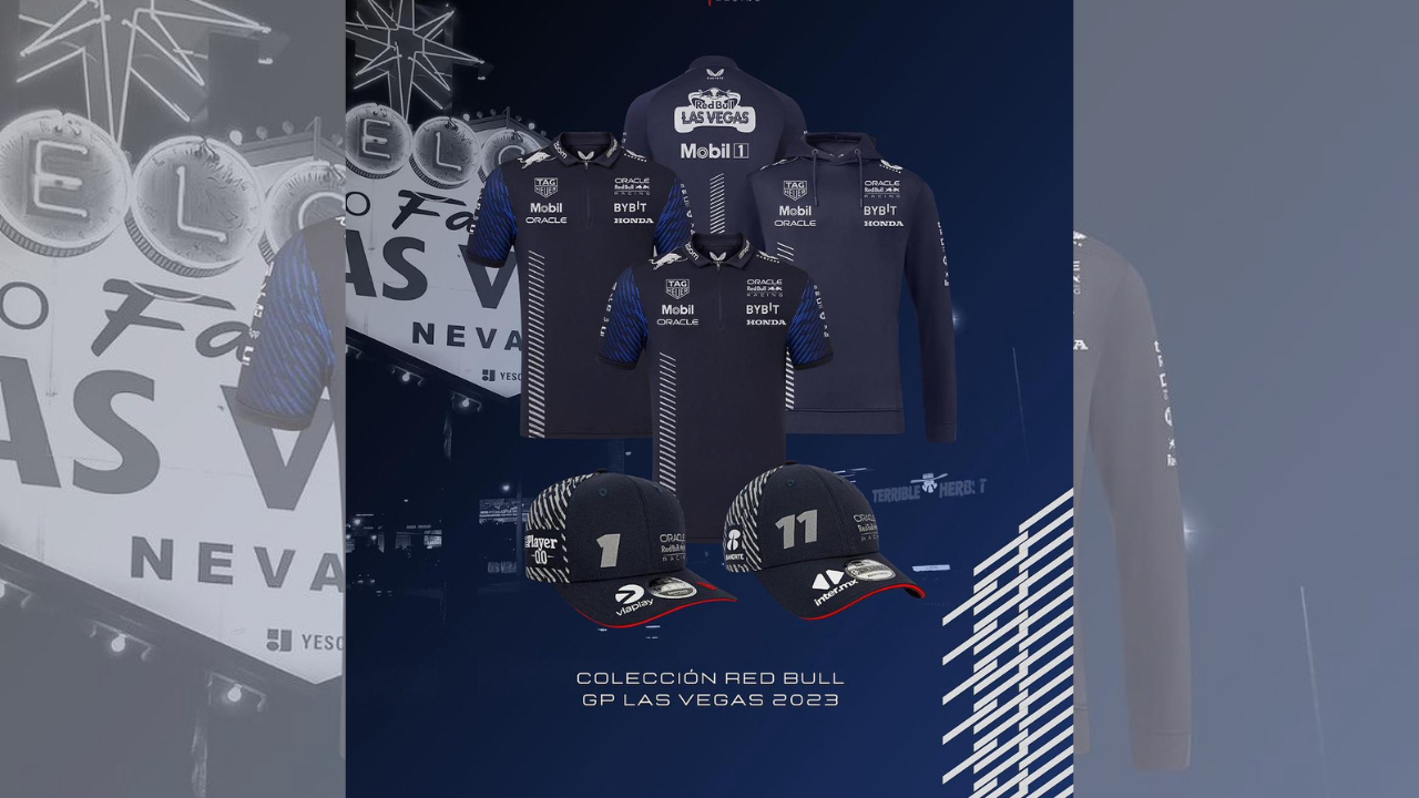 Red Bull lanza colección conmemorativa para el GP de las Vegas