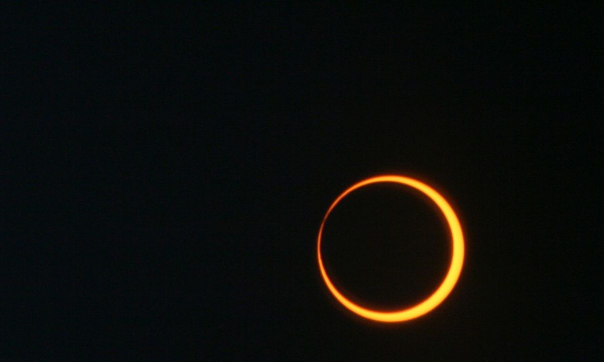 El eclipse solar anular se podrá ver el próximo 14 de octubre.