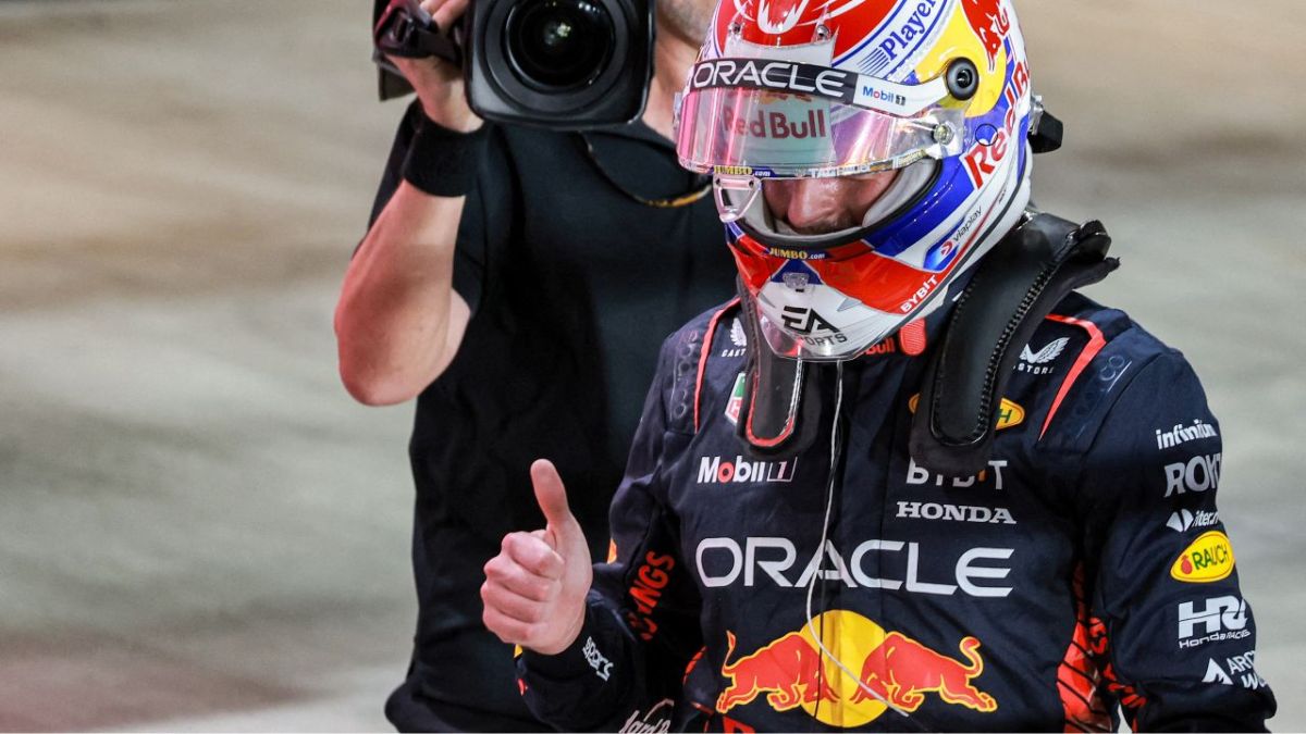 Foto:AFP|Max Verstappen logra la pole position del GP de Qatar