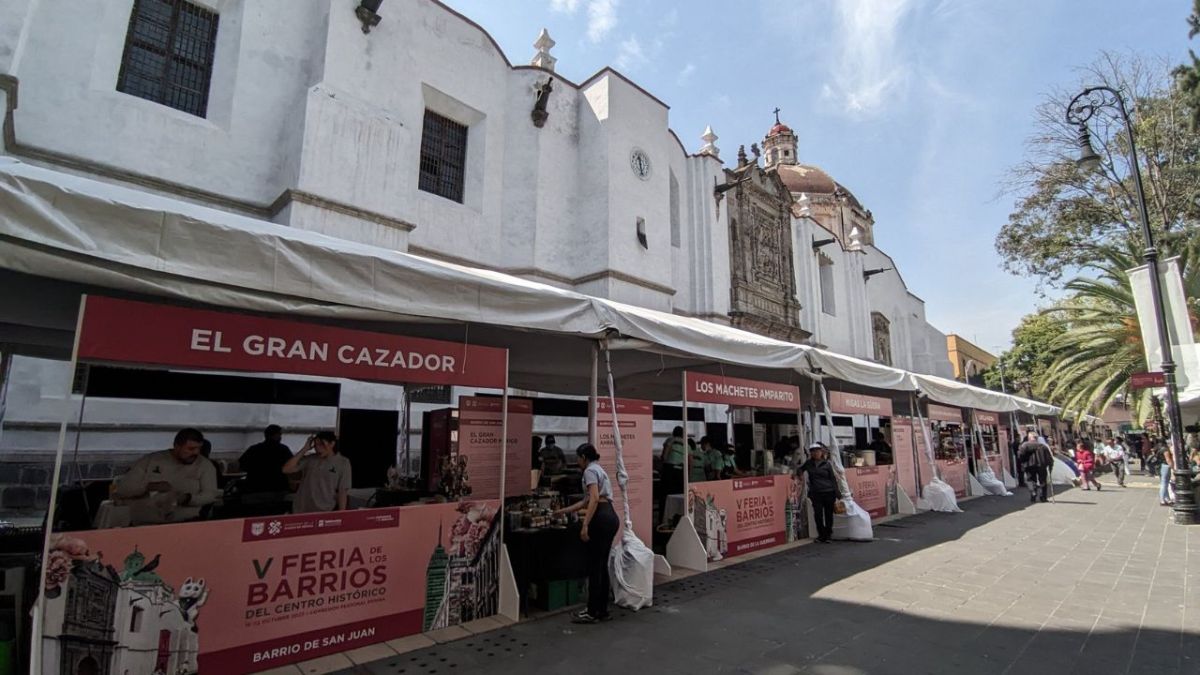 Inauguran Feria de los Barrios en el Centro Histórico