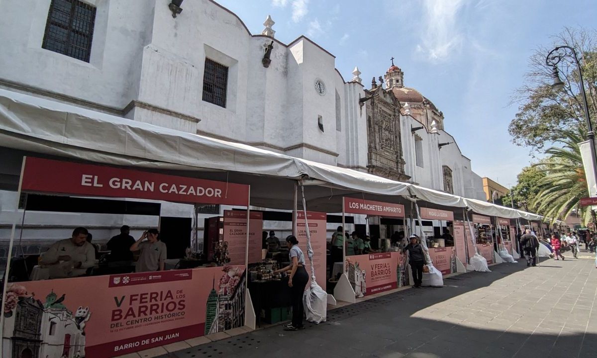Inauguran Feria de los Barrios en el Centro Histórico