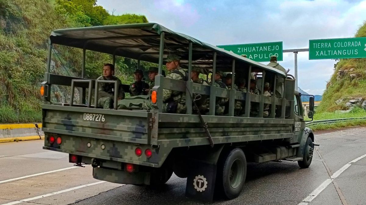 Fuerzas Armadas despliegan más de 8 mil efectivos en Guerrero por paso de Otis