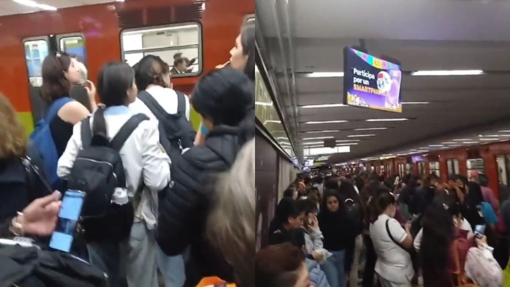 Usuarios reportan retrasos en la Línea 3 del Metro de más de 30 minutos