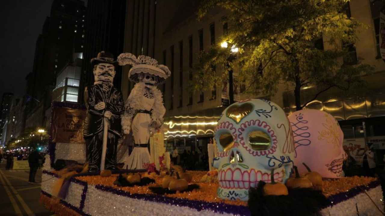 La cultura de Aguascalientes llegó al Desfile “Arts in the Dark” en Chicago