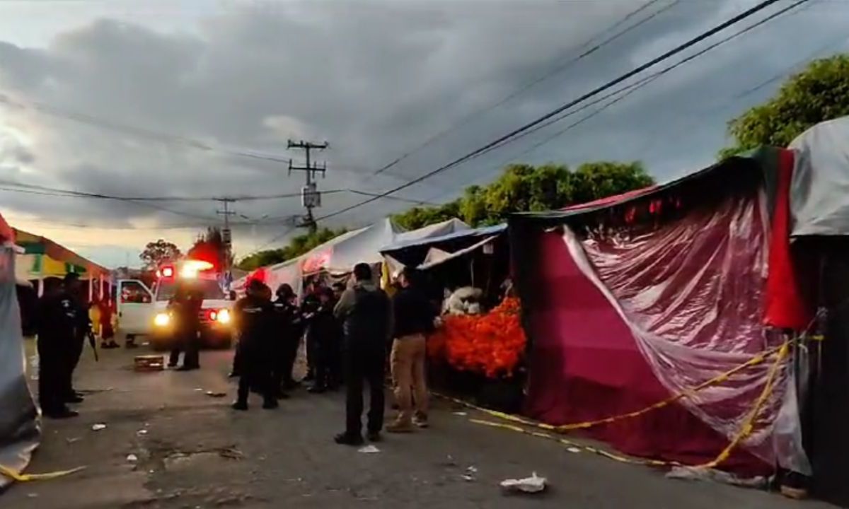 Balacera en el Mercado Morelos, en Puebla; reportan cuatro muertos y dos heridos