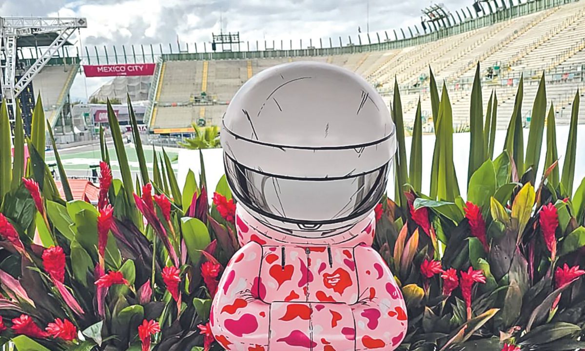 De la mano de mexicanos, más de 50 piezas artísticas estarán en el Gran Premio de México de la Fórmula 1