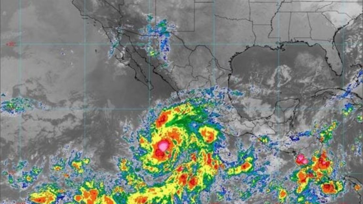 El día de hoy, la tormenta tropical ‘Norma’ podría intensificarse a huracán de categoría uno, en la escala Saffir-Simpson.