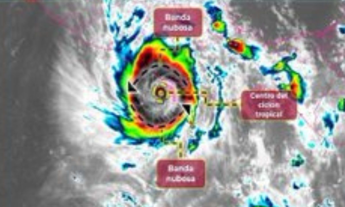 Huracán Otis ya es categoría 5; podría impactar Acapulco