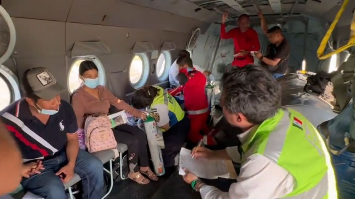 Realizan instituciones de Salud al menos 40 traslados aéreos de pacientes