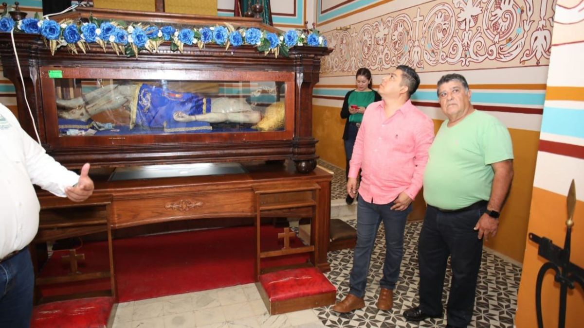En apoyo a la conservación del patrimonio, el Gobernador atendió a las familias quienes solicitaron restaurar la iglesia de San José de los Montes