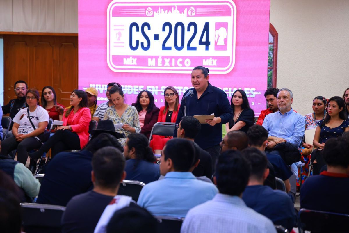 Se llevó a cabo en la Alcaldía Cuauhtémoc el Encuentro Nacional de Jóvenes de diversos sectores sociales “Diálogos por la transformación: jóvenes en la construcción del segundo piso”.