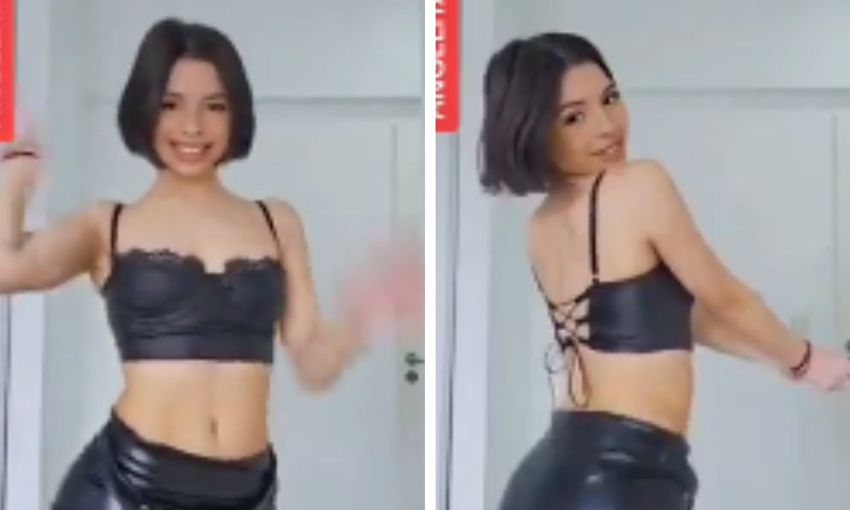 Ángela Aguilar fue "víctima" de la IA, luego de que se recreó un video en donde supuestamente baila de manera sexy con una minifalda negra