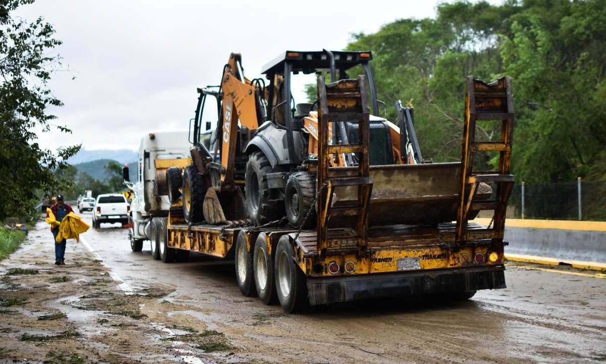 Autoridades de Guerrero informaron que se reabrió el paso de la Autopista del Sol en el tramo de Chilpancingo-Acapulco