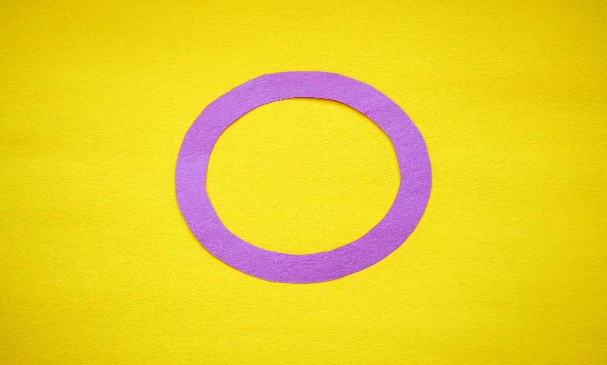 bandera de la visibilidad intersexual