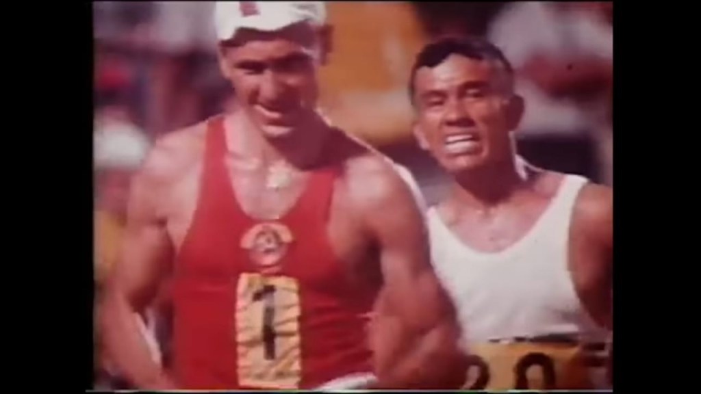 El "Sargento Pedraza", campeón olímpico en atletismo