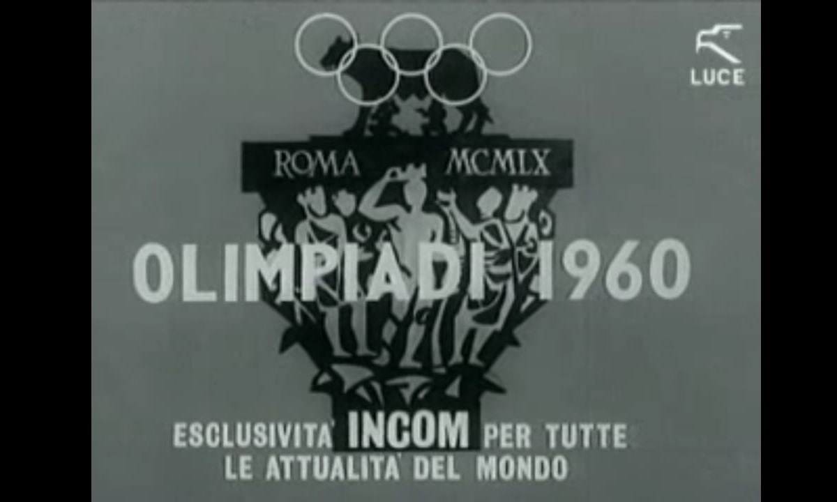 cartel de los Juegos Olímpicos de Roma 1960