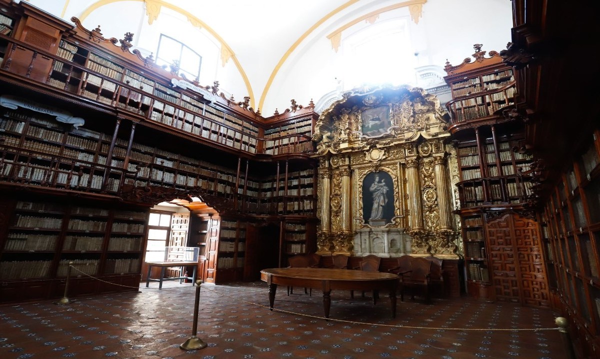 La Palafoxiana, unas de las tantas bibliotecas de México