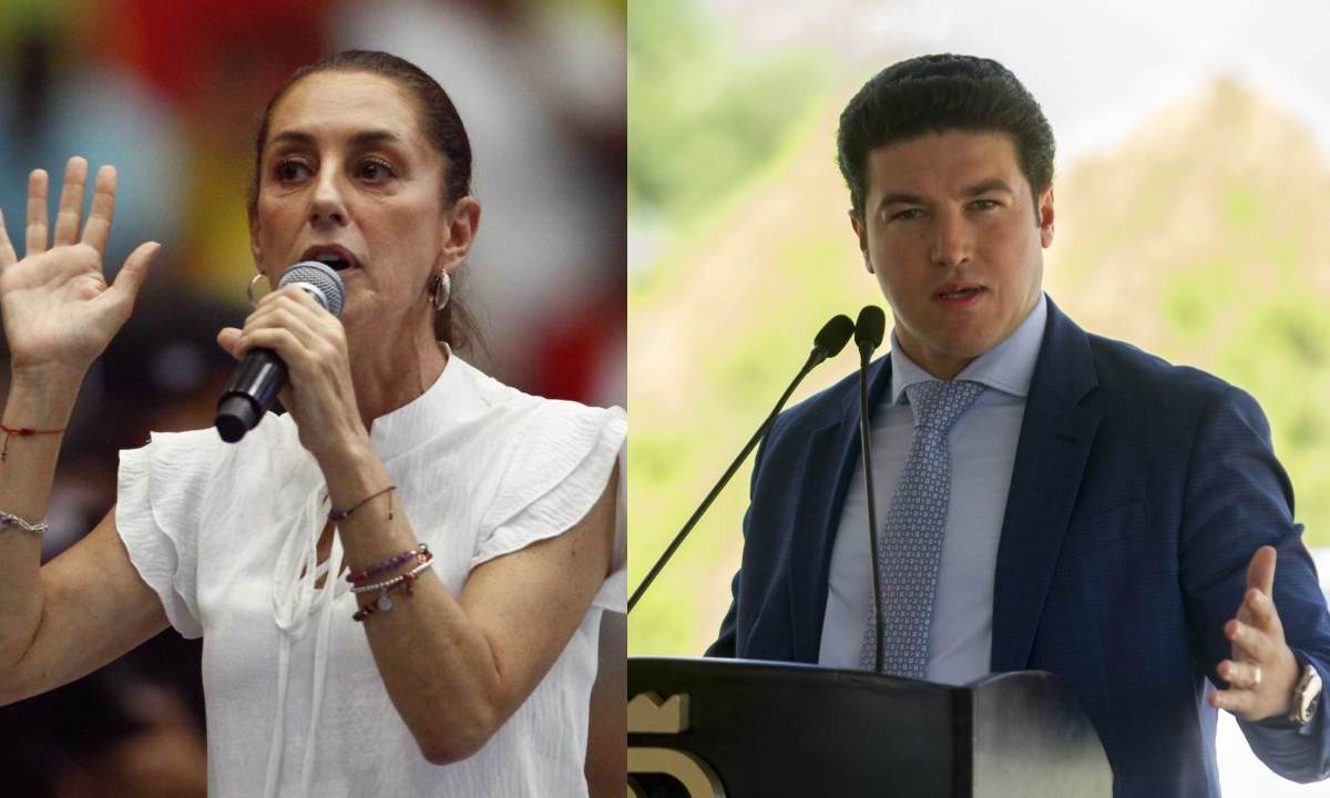 La virtual candidata presidencial de Morena, Claudia Sheinbaum, dió visto bueno a la solicitud de licencia de Samuel García