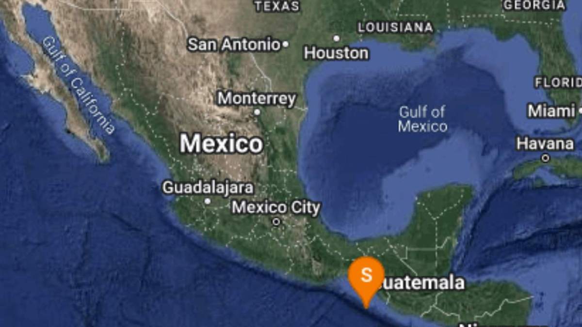 Durante la tarde de este viernes 20 de octubre, se registró un sismo de magnitud 4.8, en el estado de Chiapas.