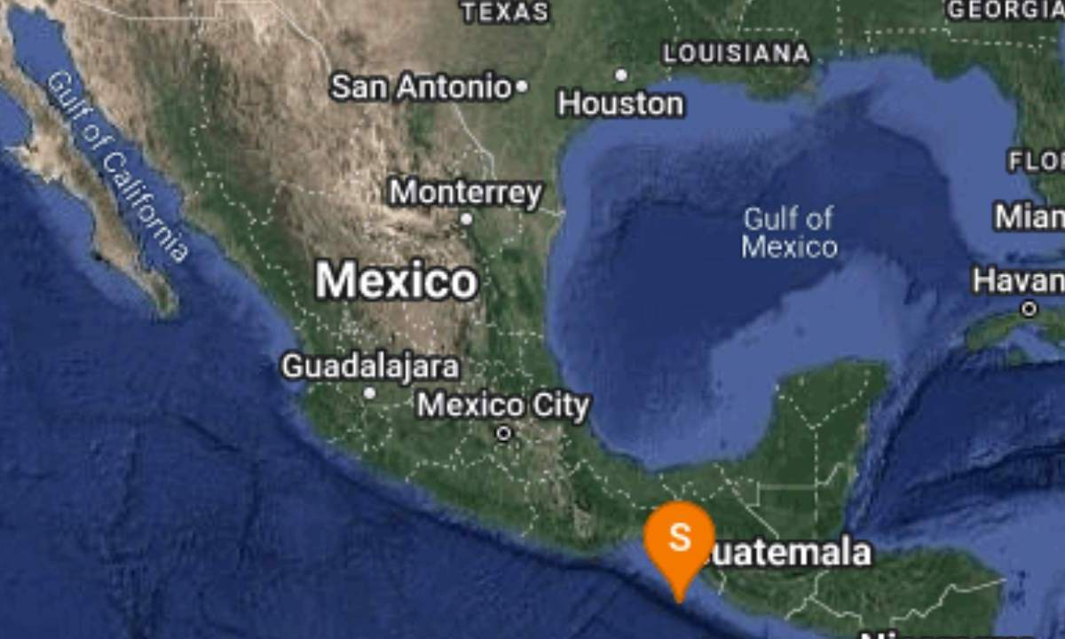 Durante la tarde de este viernes 20 de octubre, se registró un sismo de magnitud 4.8, en el estado de Chiapas.