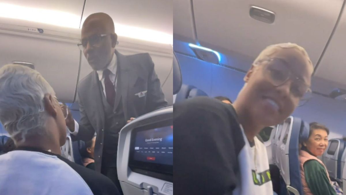 Bobbi publicó un video siendo regañada por un sobrecargo de Delta Airlines luego de intentar cantar una canción en el vuelo