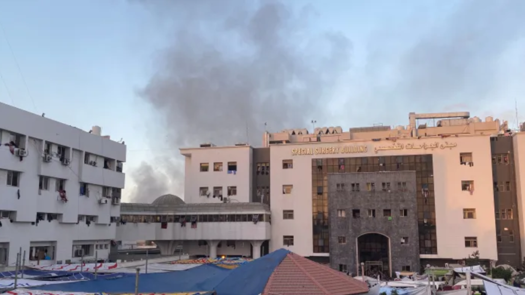 Israel niega haber atacado el mayor hospital de Gaza