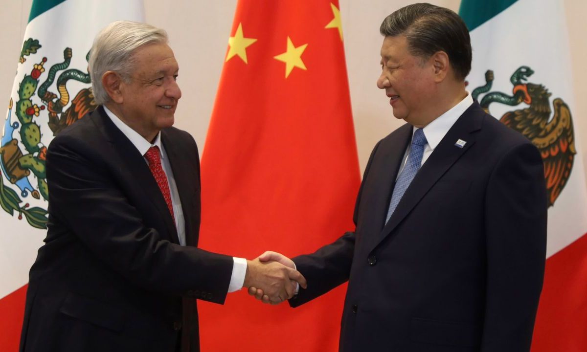 AMLO le reiteró a su homólogo de China, Xi Jinping su compromiso de manter buenas relaciones