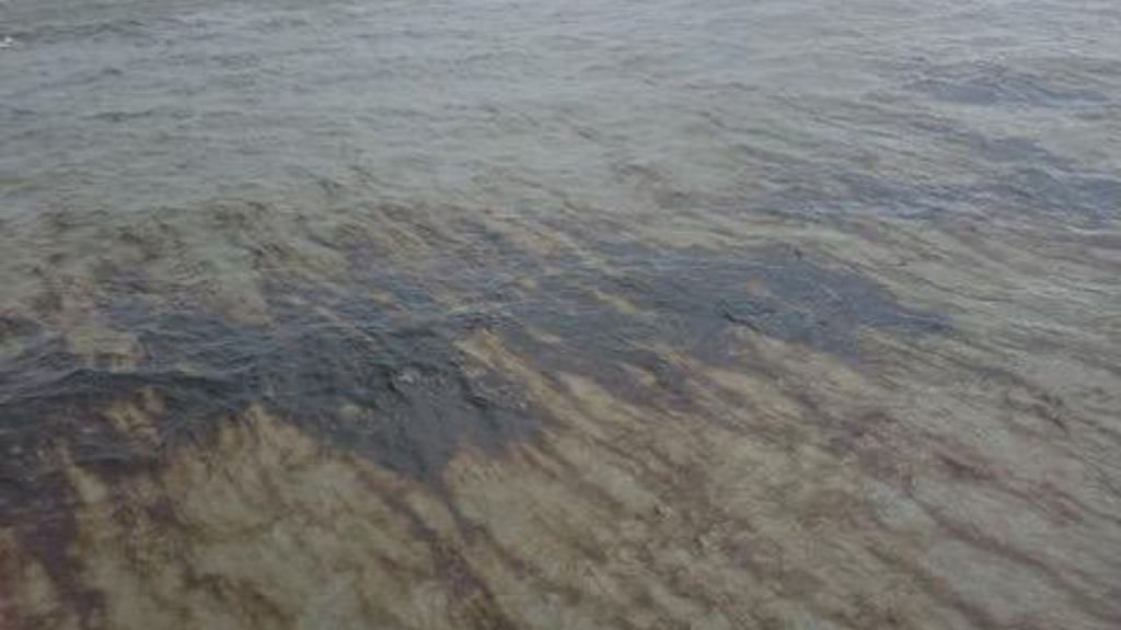 Guardia Costera vigila derrame de petróleo en el Golfo de México