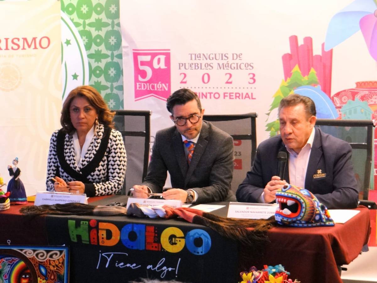 La quinta edición del Tianguis Nacional de Pueblos Mágicos que se realizará en Pachuca, Hidalgo