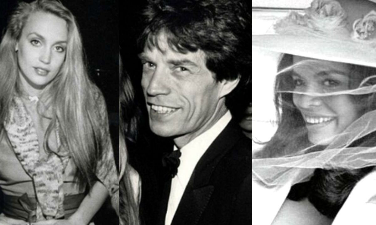 Bianca y Jerry Hall, fueron las dos únicas esposas del cantante de 80 años ,Mick Jagger de los Rolling Stones
