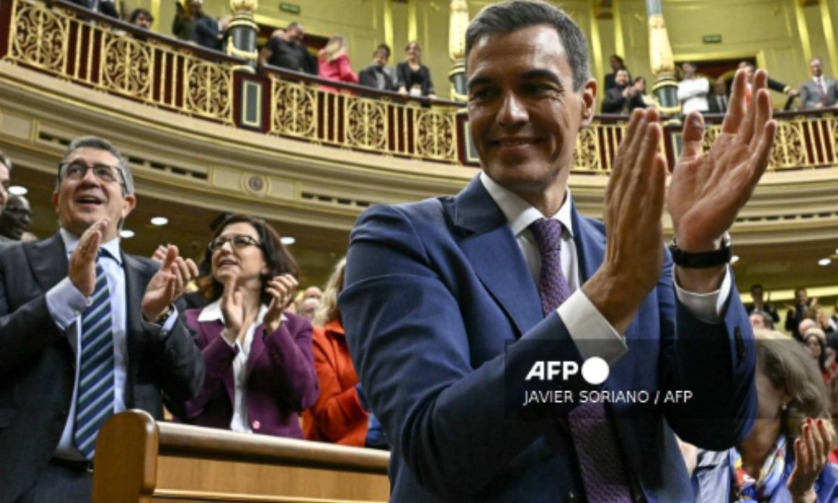 Reeligen a Pedro Sánchez como Presidente de España, pese a la polémica sobre la amnistía