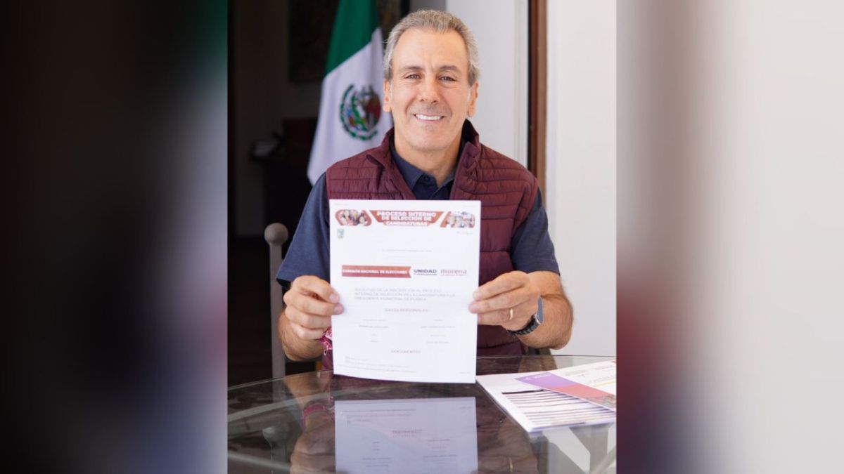 Pepe Chedraui se registra como aspirante a ser candidato para la alcaldía de Puebla