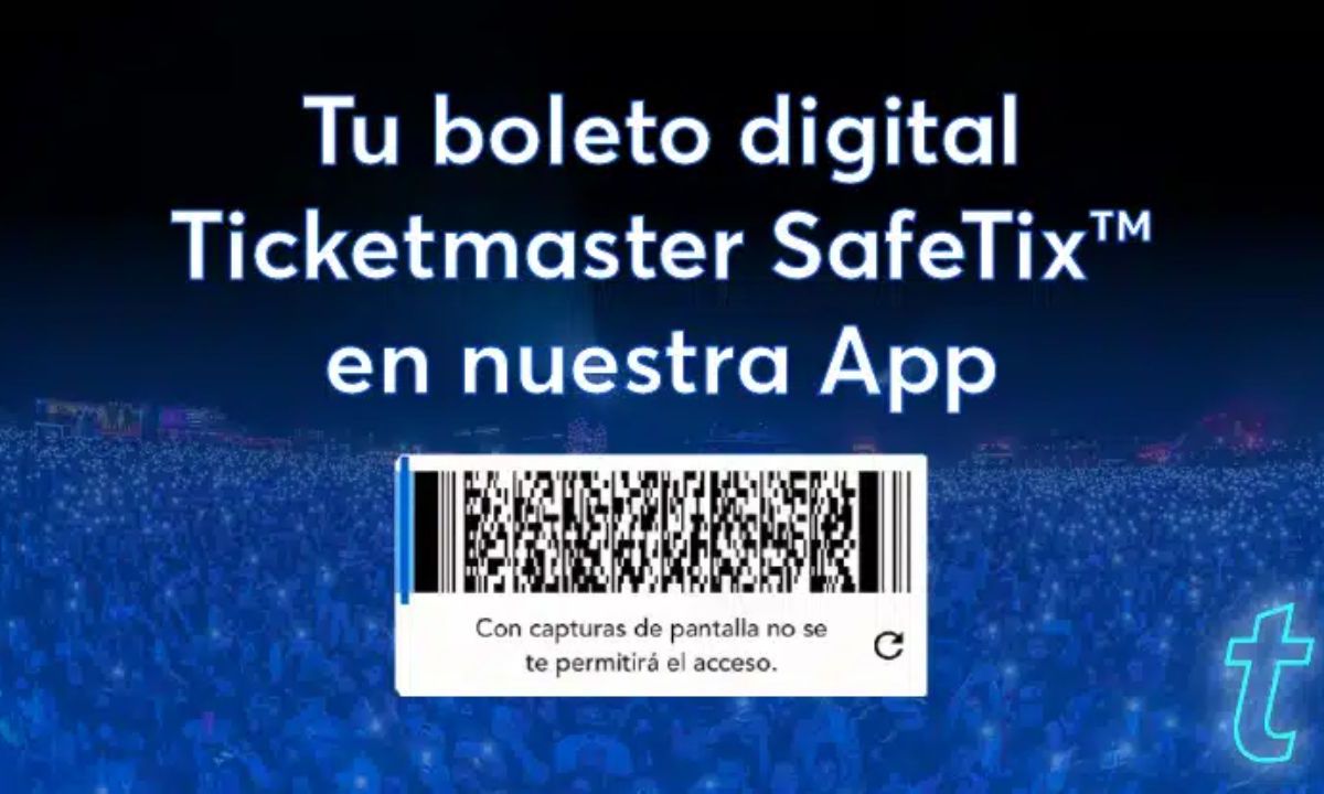 Safetix Ticketmaster boletos