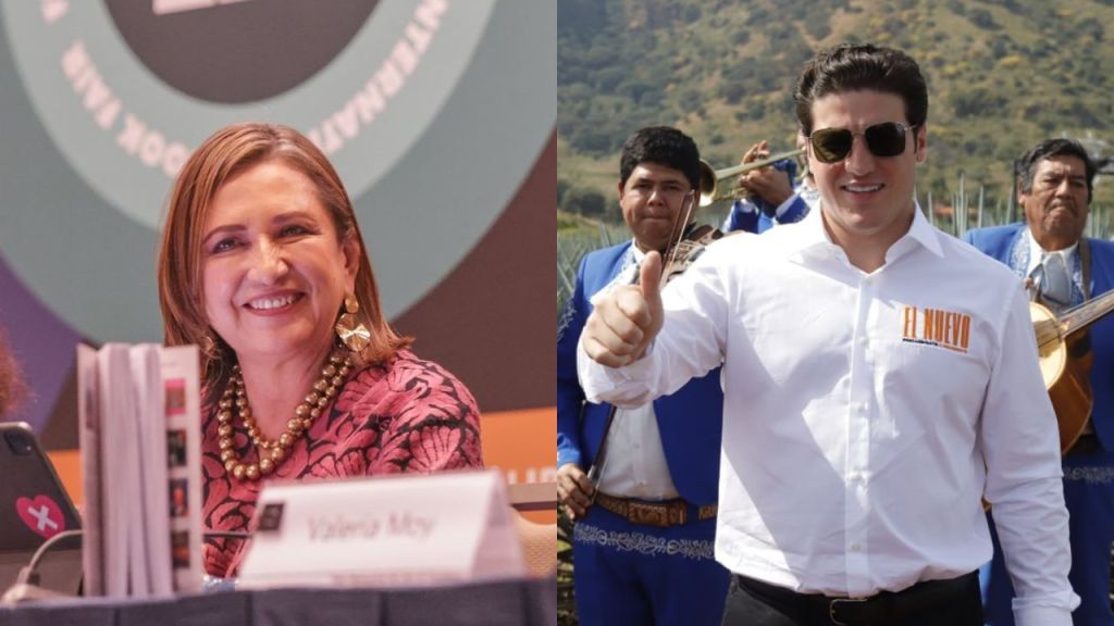 Choca Gálvez con Samuel García; rechaza tercer lugar en encuestas