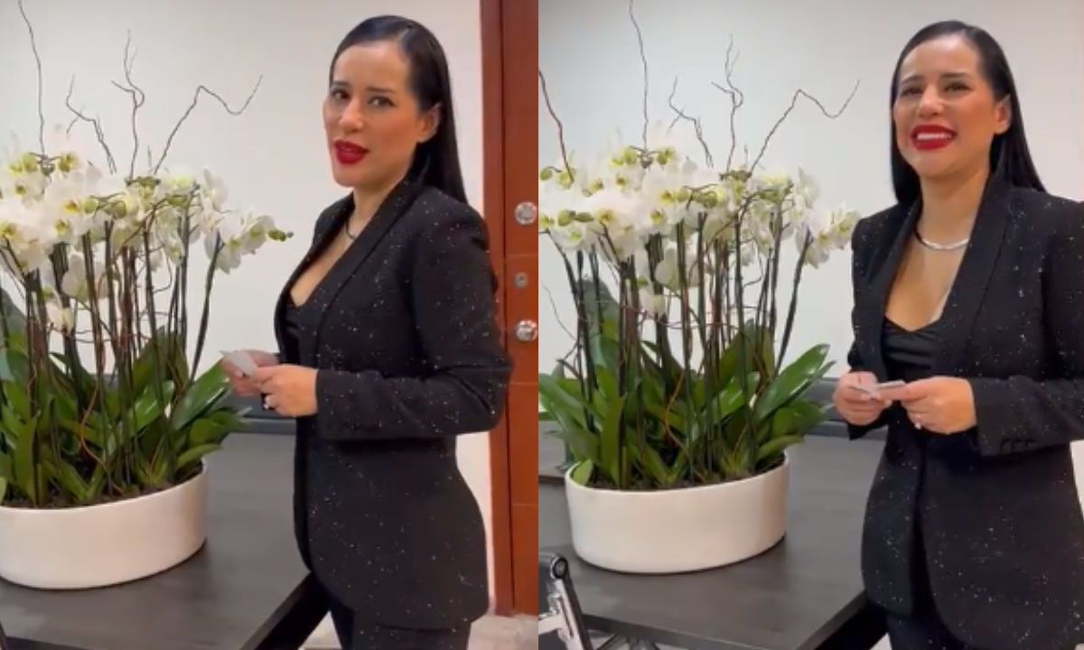 Foto:Captura de pantalla|¡El sueño! Sandra Cuevas presume las orquídeas que le dio Adrián Rubalcava