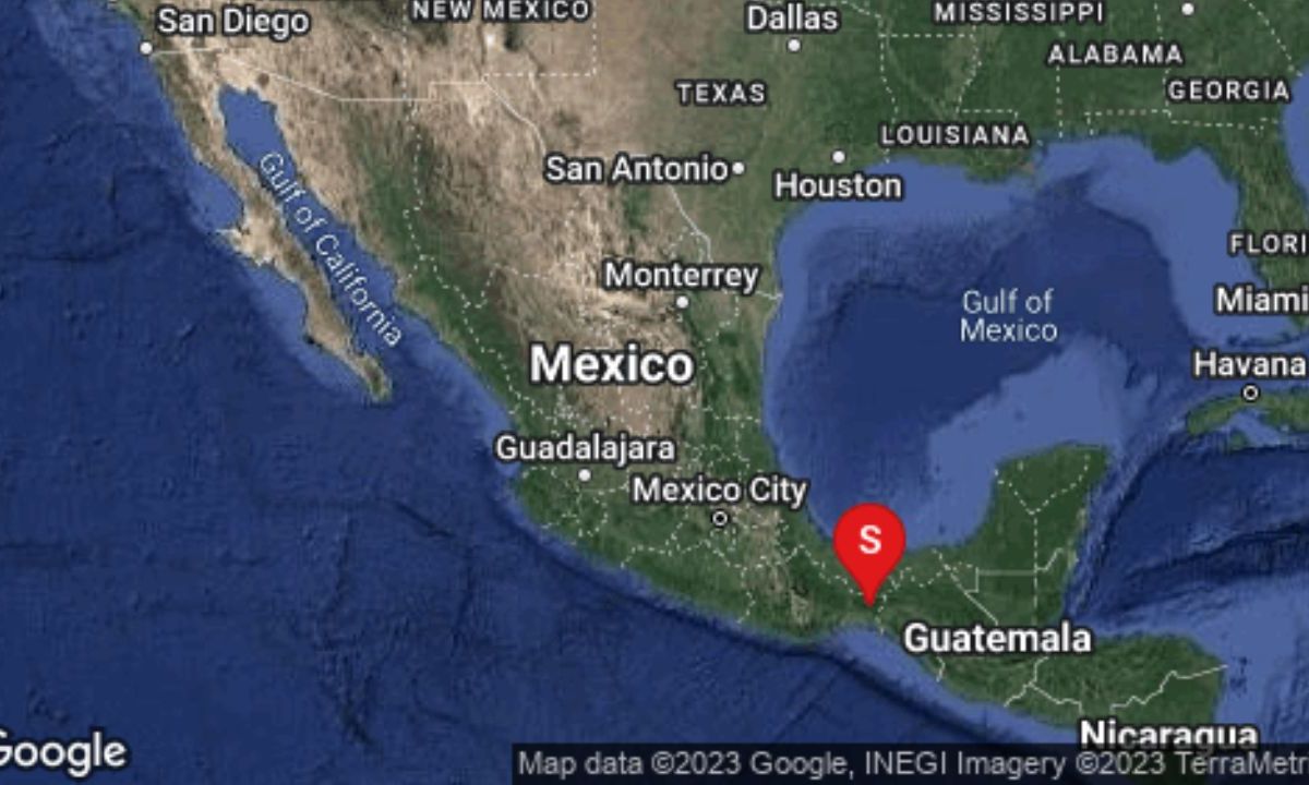 Sismo de 5.1 de magnitud se registra en Cintalapa, Chiapas