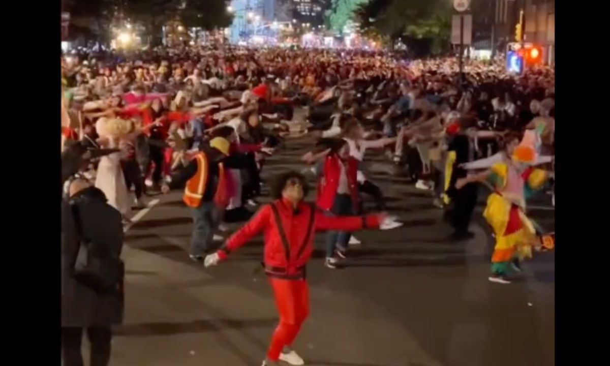 "Thriller" de Michael Jackson se apodera de Halloween en Nueva York