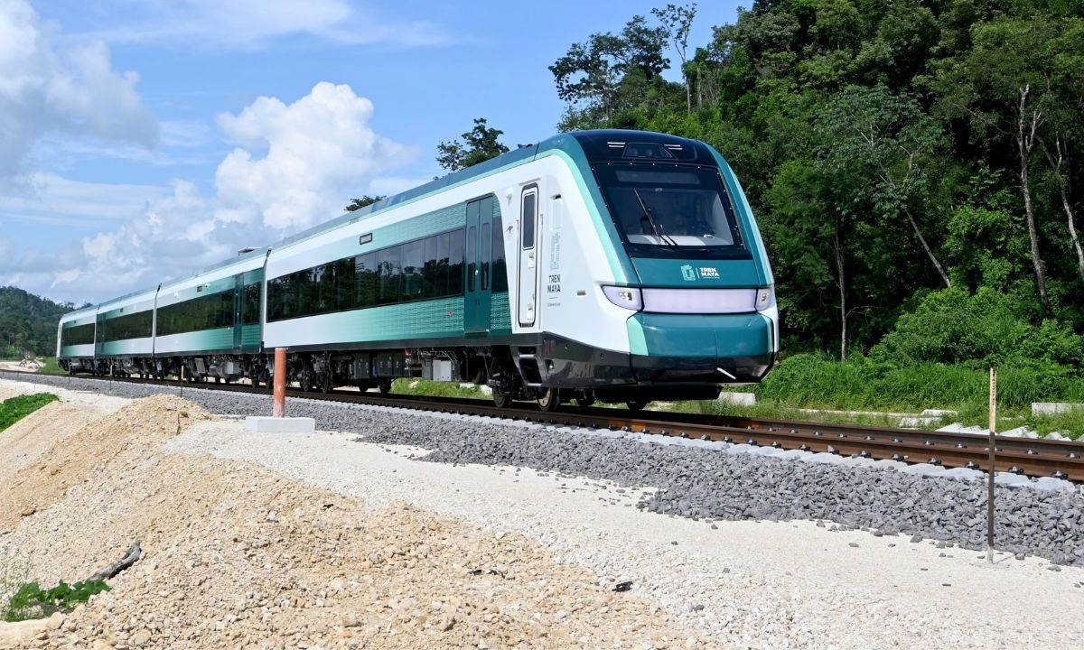 AMLO recorrió la fecha de entrega total del Tren Maya y pasó para mayo o junio la inauguración total de los más de mil 500 km de recorrido