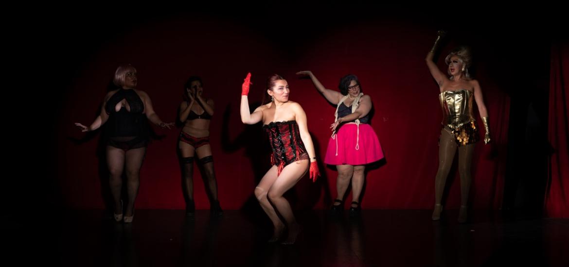 "Varieté Burlesque", una producción de Equis Emergente AC.