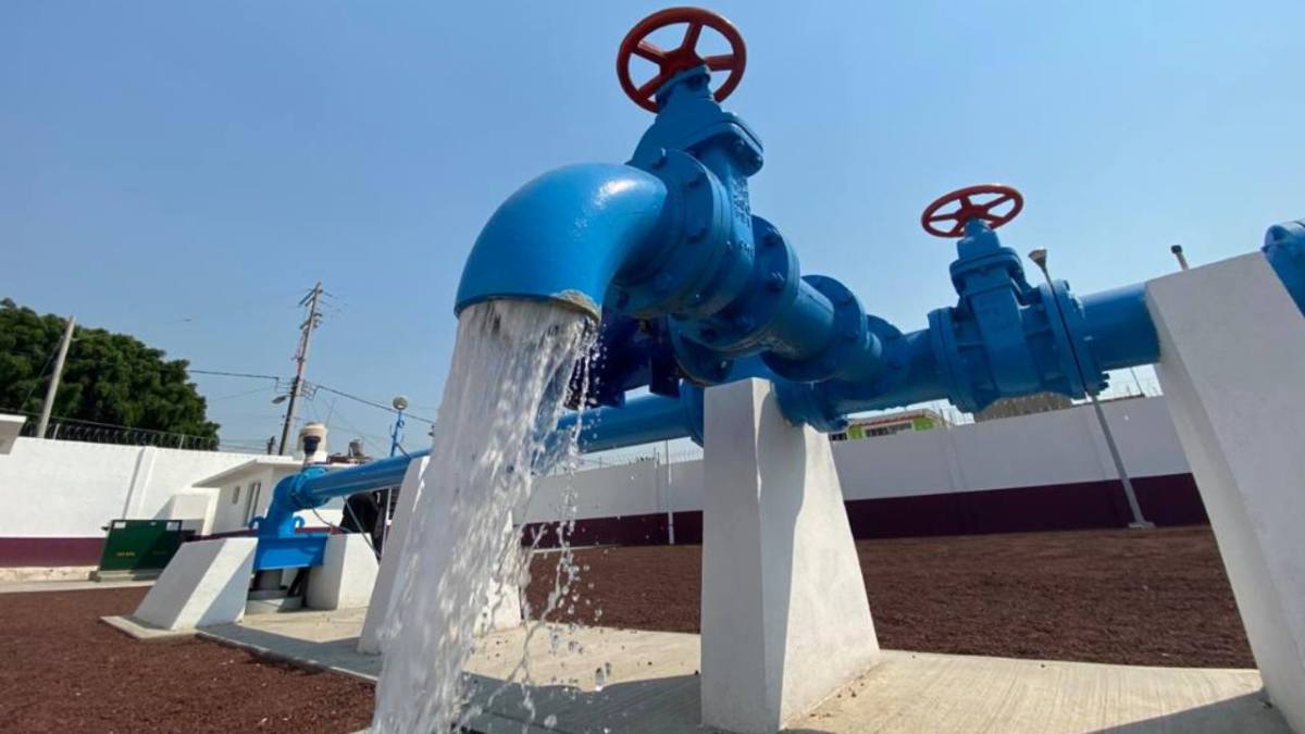 Entre 100 y 200 litros por segundo de agua potable que se obtengan de los pozos perforados en el AIFA serán destinados a Ecatepec